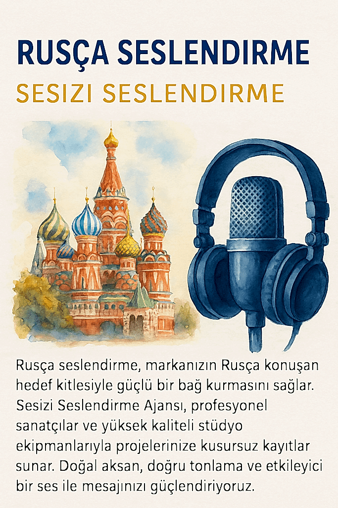 rusça seslendirme